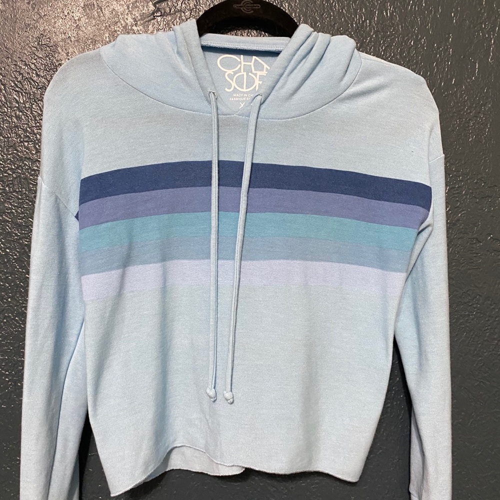 NWOT Chaser crop hoodie| long sleeve XS